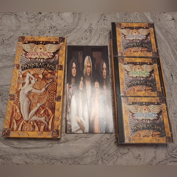 Aerosmith "Pandoras Box" CD Set - Picture 1 of 7
